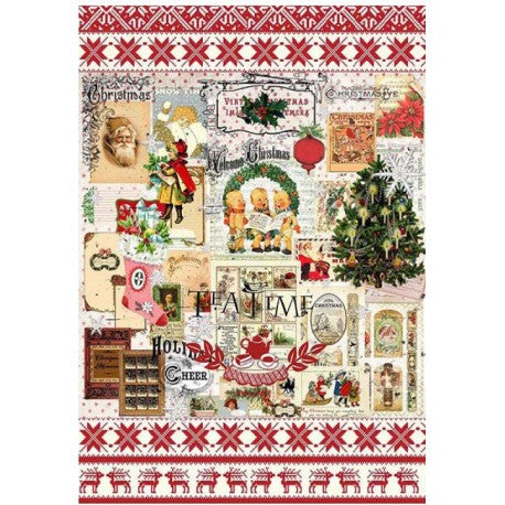 Papel Arroz Cromos Navidad Cadence