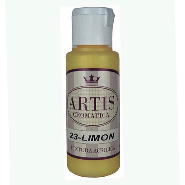 Pintura Acrílica Artis Limón 60 ml