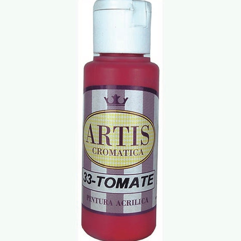 Pintura Acrílica Artis Tomate 60 ml