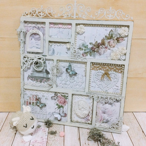 Cuadro Romántico Shabby