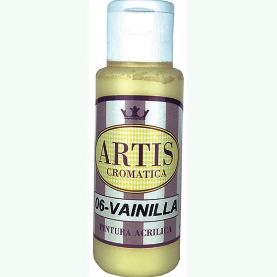 Pintura Acrílica Artis Vainilla 60 ml