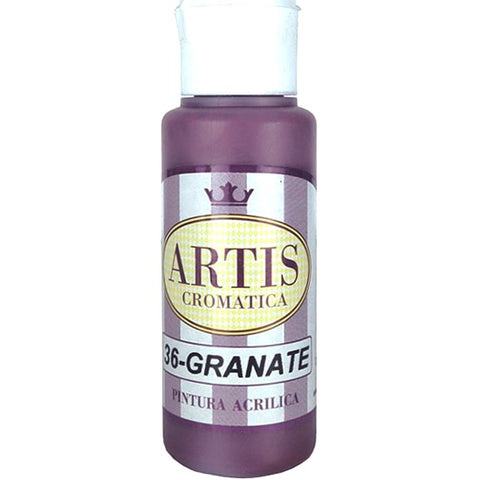 Pintura acrílica Artis Granate 60 ml