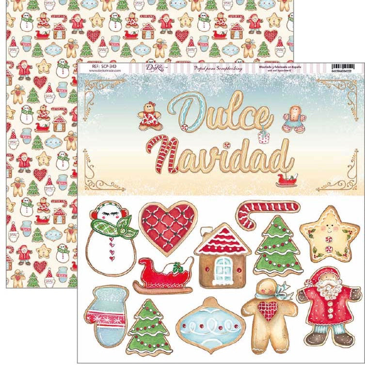 Papel Scrap 340 “Vive La Navidad 2019”