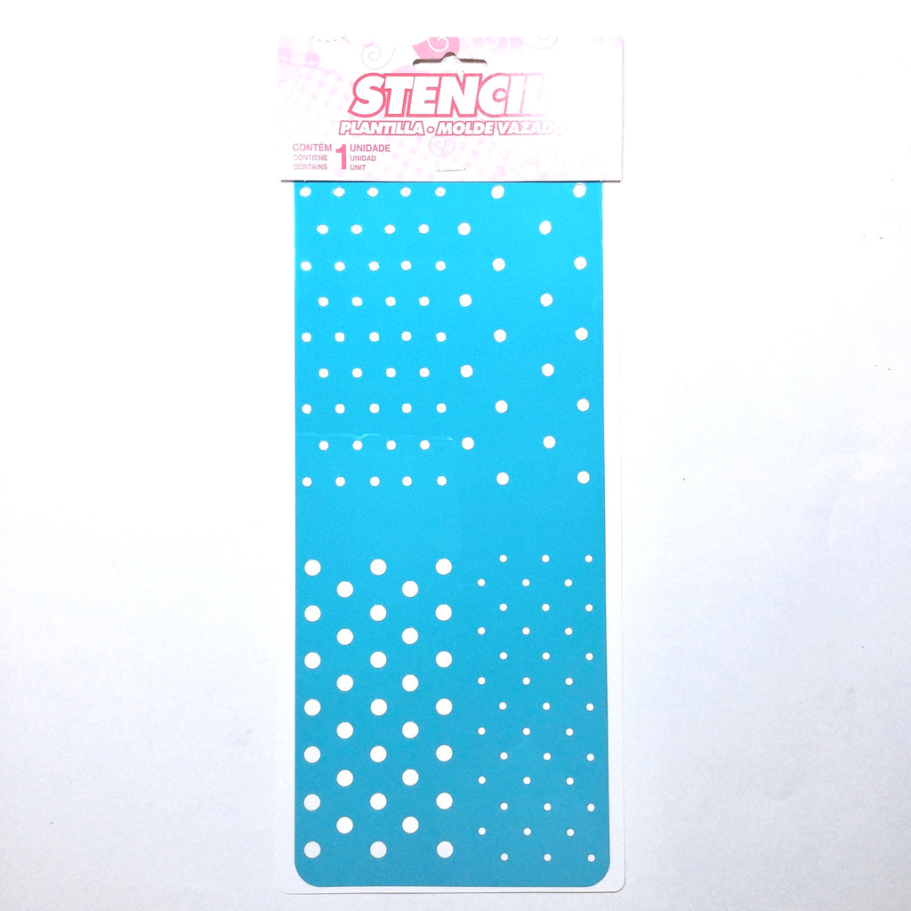 Plantilla Stencil Acrilex Topos Varios