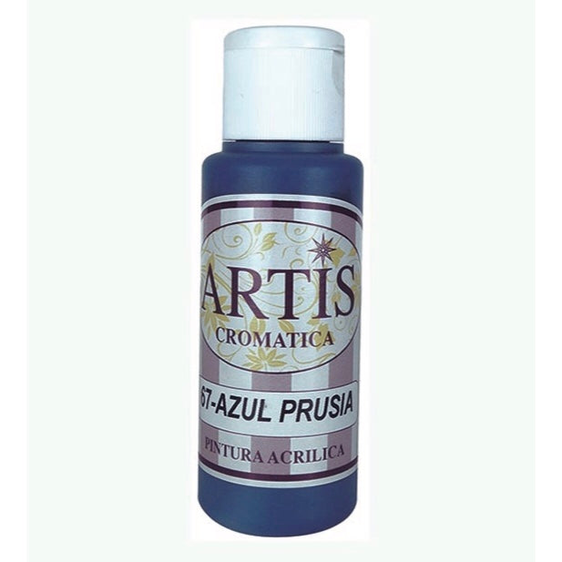 Pintura Acrílica Artis Azul Prusia 60 ml