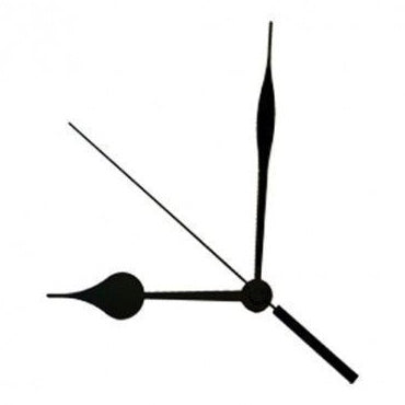 Reloj Negras Agujas De Reloj Para Manualidades Agujas De Un Reloj