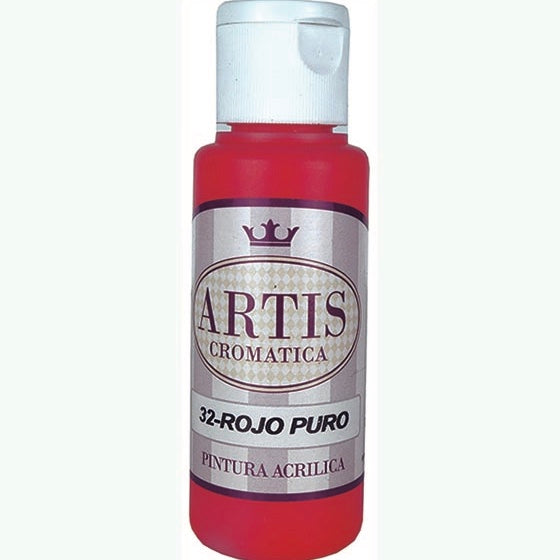 Pintura Acrílica Artis Rojo Puro