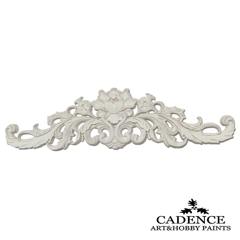 Aplique De Resina Blanco Cadence