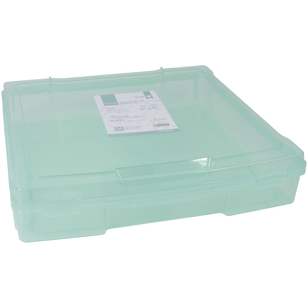 Caja Almacenaje Papeles Scrap Mint Artis Decor