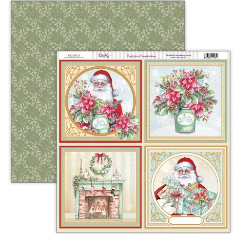 Papel Scrap 512 SECRETOS DE NAVIDAD Dayka Trade