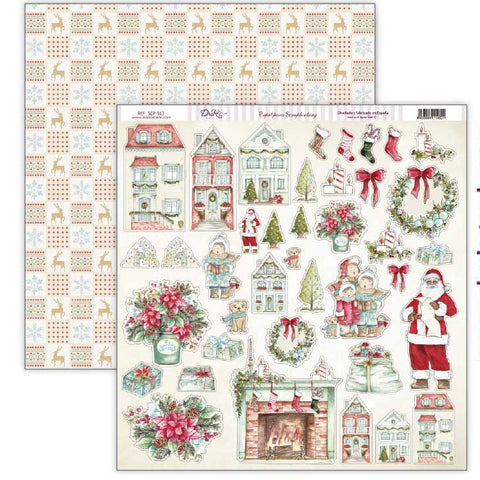 Papel Scrap 513 SECRETOS DE NAVIDAD Dayka Trade