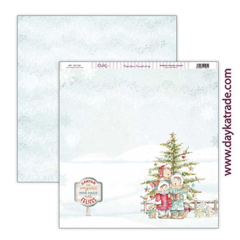 Papel Scrap 510 SECRETOS DE NAVIDAD Dayka Trade