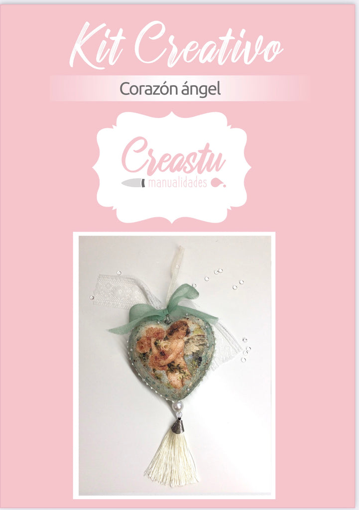 Kit Creativo Corazón Angel