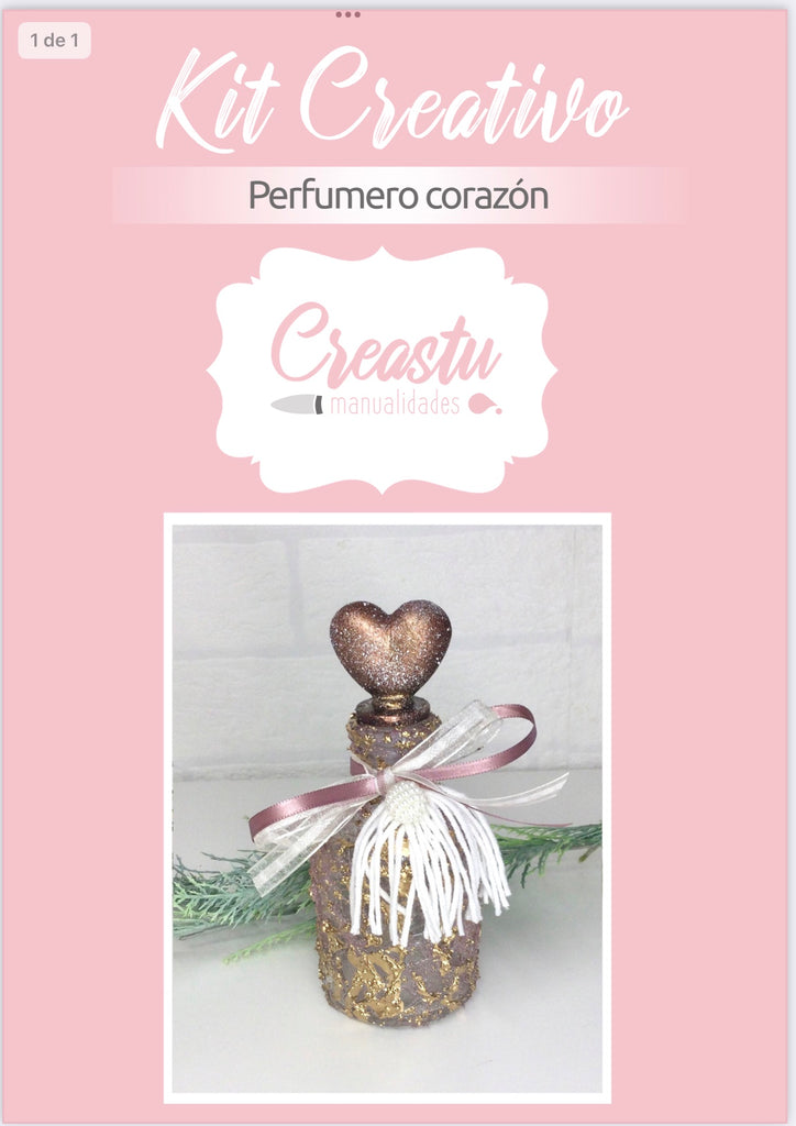 Kit Creativo Perfumero Corazón