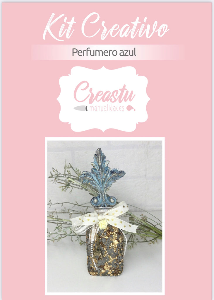 Kit Creativo Perfumero Azul