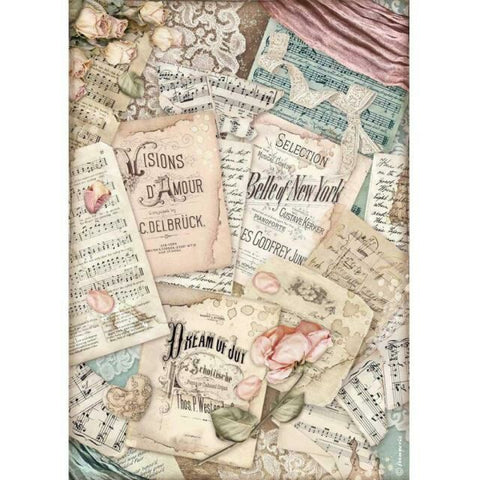 Papel Arroz Vision D'Amor Stamperia